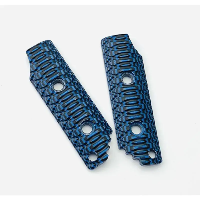 1 زوج 10 ألوان G10 صغيرة الحجم Frag القبضات ل Strider SA SA-L DB DB-L PR LD DL EB/DB صغيرة الحجم شفرات ثابتة مقبض الموازين DIY بها بنفسك