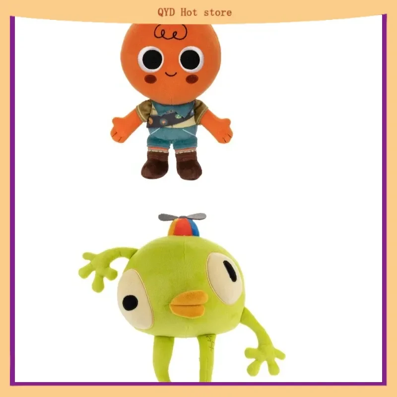 2025 New Bing Bong Animation Game Surrounding Plush Dolls Cute and Interesting Dolls Holiday Gifts Children's Companion Toys