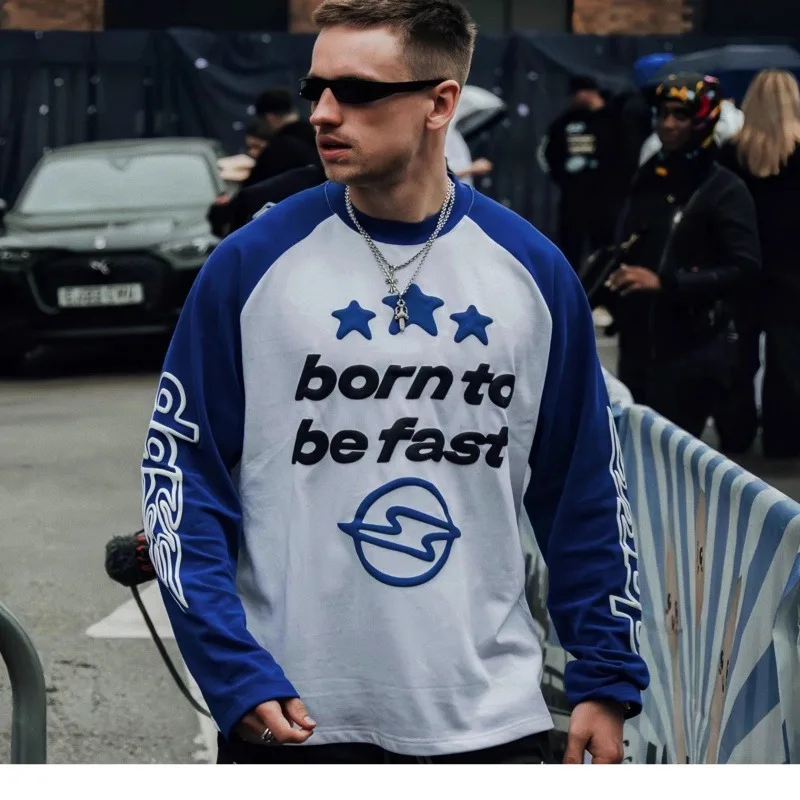 

2025 Новая тенденция мотоциклетной рубашки с 3D принтом, быстросохнущая дышащая футболка с длинными рукавами для занятий спортом