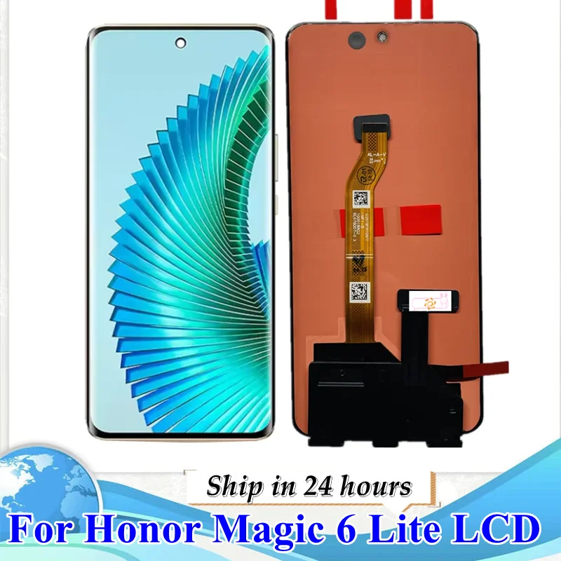 Протестированный 6,78-дюймовый AMOLED-дисплей для Honor X9B Magic 6 Lite, ЖК-дисплей ALI-NX3, сенсорный дигитайзер для Honor Magic 6 Lite X50, ЖК-дисплей