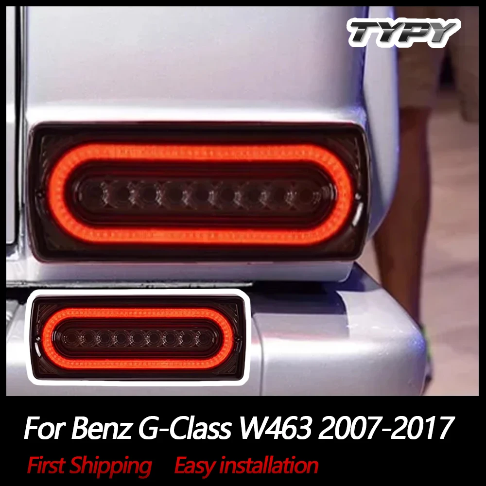 

TYPY автомобильные задние фонари для Benz G-Class W463 2007-2017 светодиодные задние фонари для автомобиля дневные ходовые огни автомобильные аксессуары