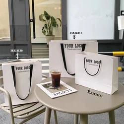 Kraft paper packaging Gift Bags for logo customization is only for logo printing and does not include the cost of the bag
