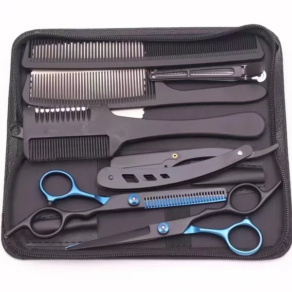 

Hair Cutting Kit Professional 6.0 Inch, Barber Scissors and Thinning Shears for Salon & Home Hairdressing Tools Set