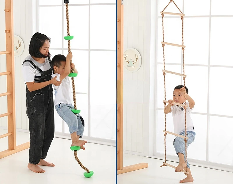 Indoor Wooden Climbing Playsets Sensory Room Jungle Gym Equipment for  Hospital Pediatric Therapy Center