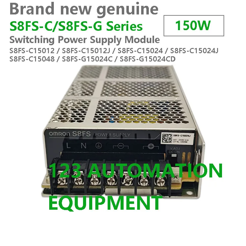Authentic New Omron S8FS-C15012 C15012J C15024 C15024J C15048 G15024C G15024CD Power Supply 150W