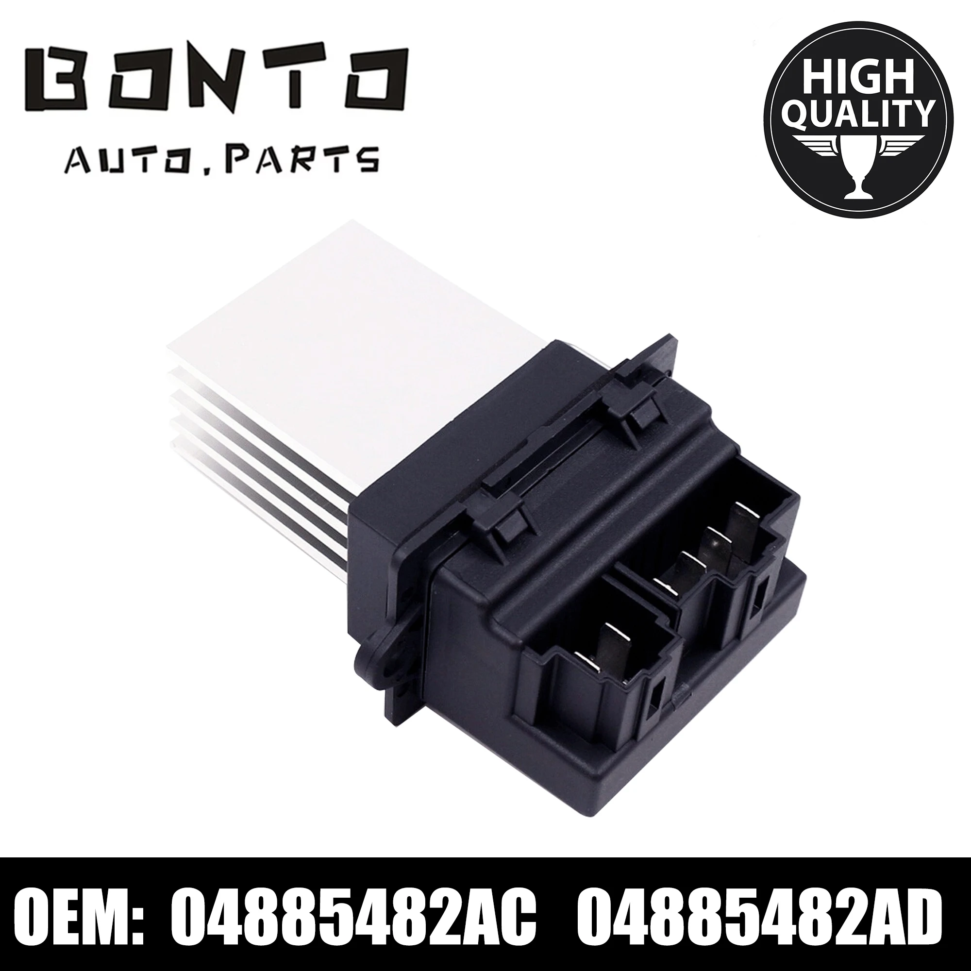 

Резистор обогревателя двигателя вентилятора BONTO для Chrysler Voyager Town Country Dodge Jeep, замена 04885482AD 4885482AC