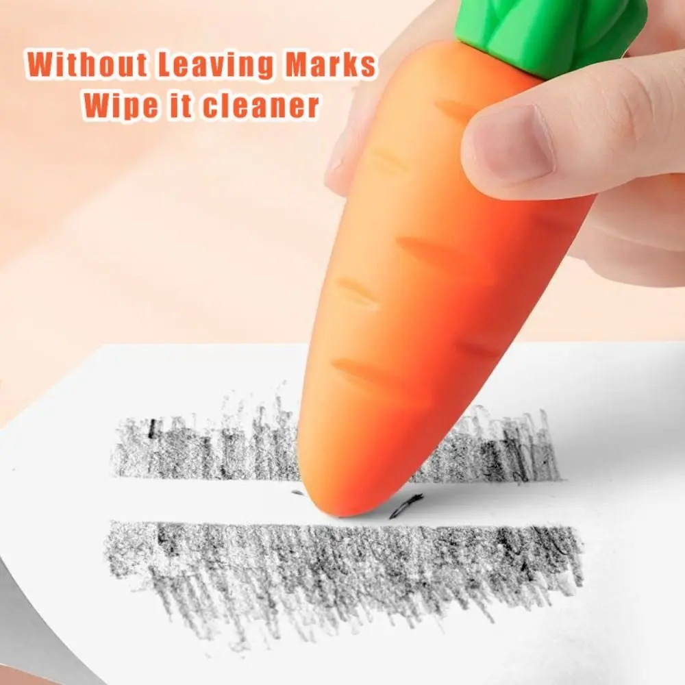 High Quality Fruit Shape Large Fruit Eraser Without Leaving Marks Super Large Block Pencil Eraser Rubber Eraser School Office