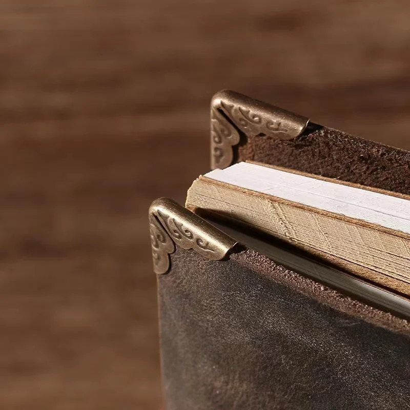 1Pcs Creative Durable Bronze Antique Metal Book Corner Scrapbook Notebook Albums Corner Protectors