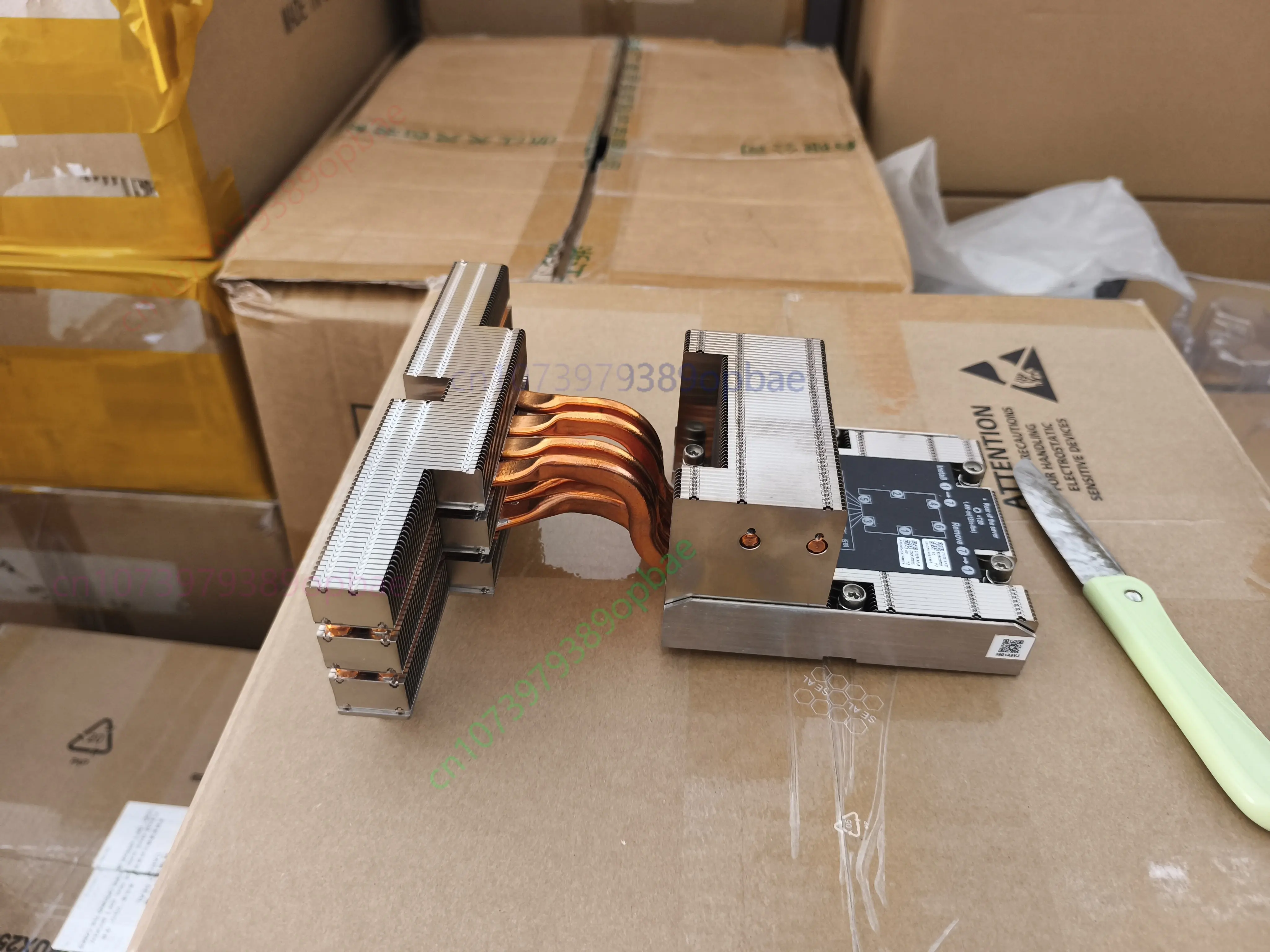 0231AP35 2U L/T Type Heat Pipe Thermal Module CMCTO for H3C UniServer R4930 G7 High Performance CPU Heatsink Radiator
