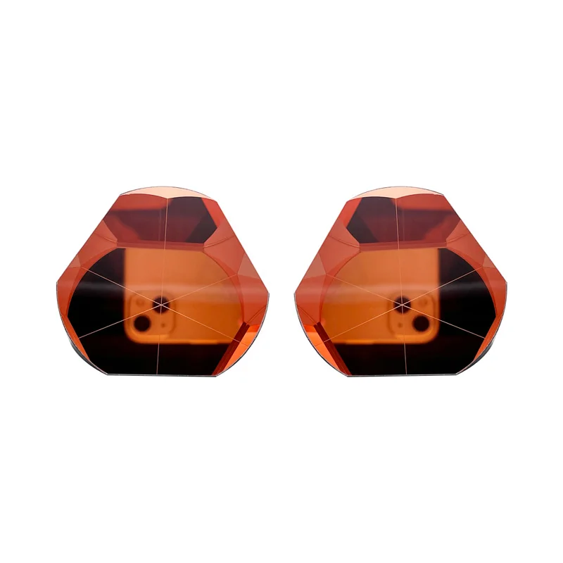 2pcs-large-size-copper-diameter-64mm-diameter-corner-cube-prism-39mm-height-copper-plated-trihedral-retroreflector-5-arc-secs