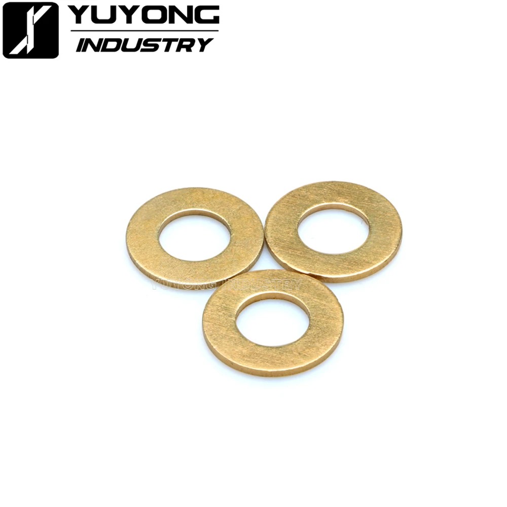 20pcs/lot 10x5x1mm/8x5x1mm Brass Precision Shim slot flat washer precise shims for V-Slot Wheels