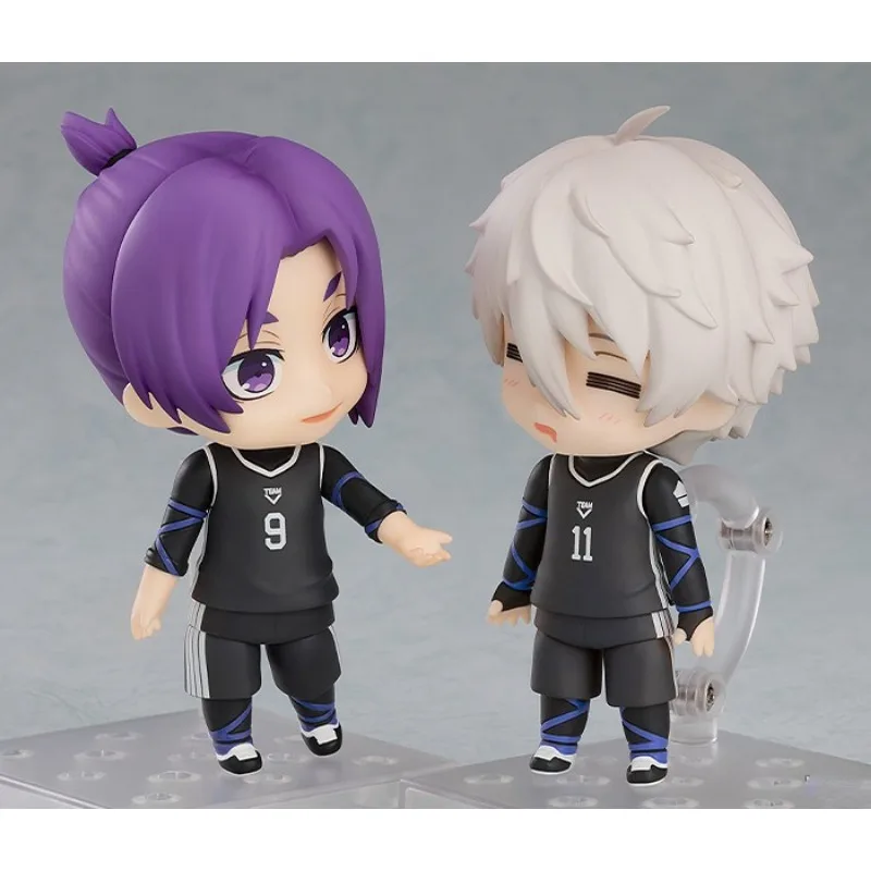 โมเดลของเล่นแอคชั่นแอคชั่นสำหรับเด็ก GSC Nendoroid ล็อคสีฟ้า Nendoroid itoshi nagi Seishiro Mikage REO