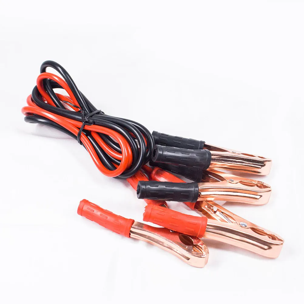 Car Battery Jumper Cable Car Cable For Taxi Driver 2M 500A Emergency Heavy Duty Copper Wire Vehicle