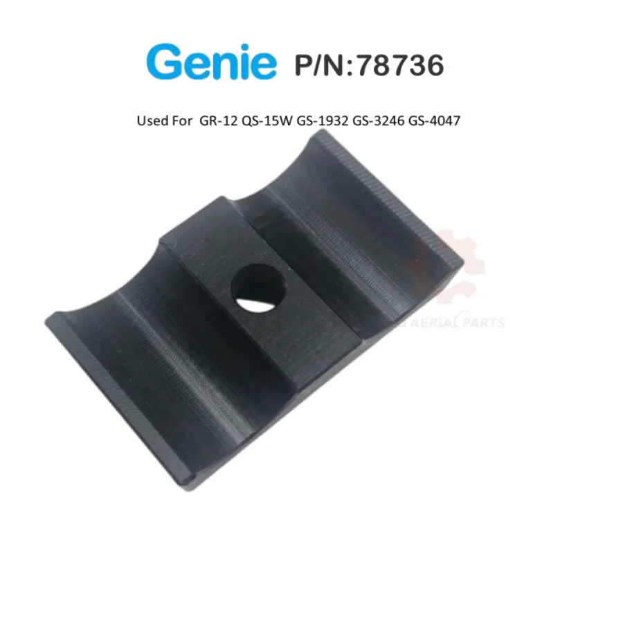 

78736 78736GT Пластиковый 2-х шланговый хомут, используемый для моделей подъема вертикальной мачты Genie GR-12, GR-15, GR-20, GRC-12