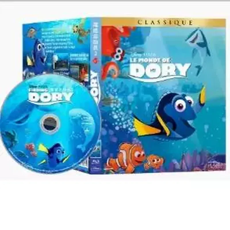 

BD Blu-ray anime movie disc Finding Nemo 1-2 2-disc box Cantonese