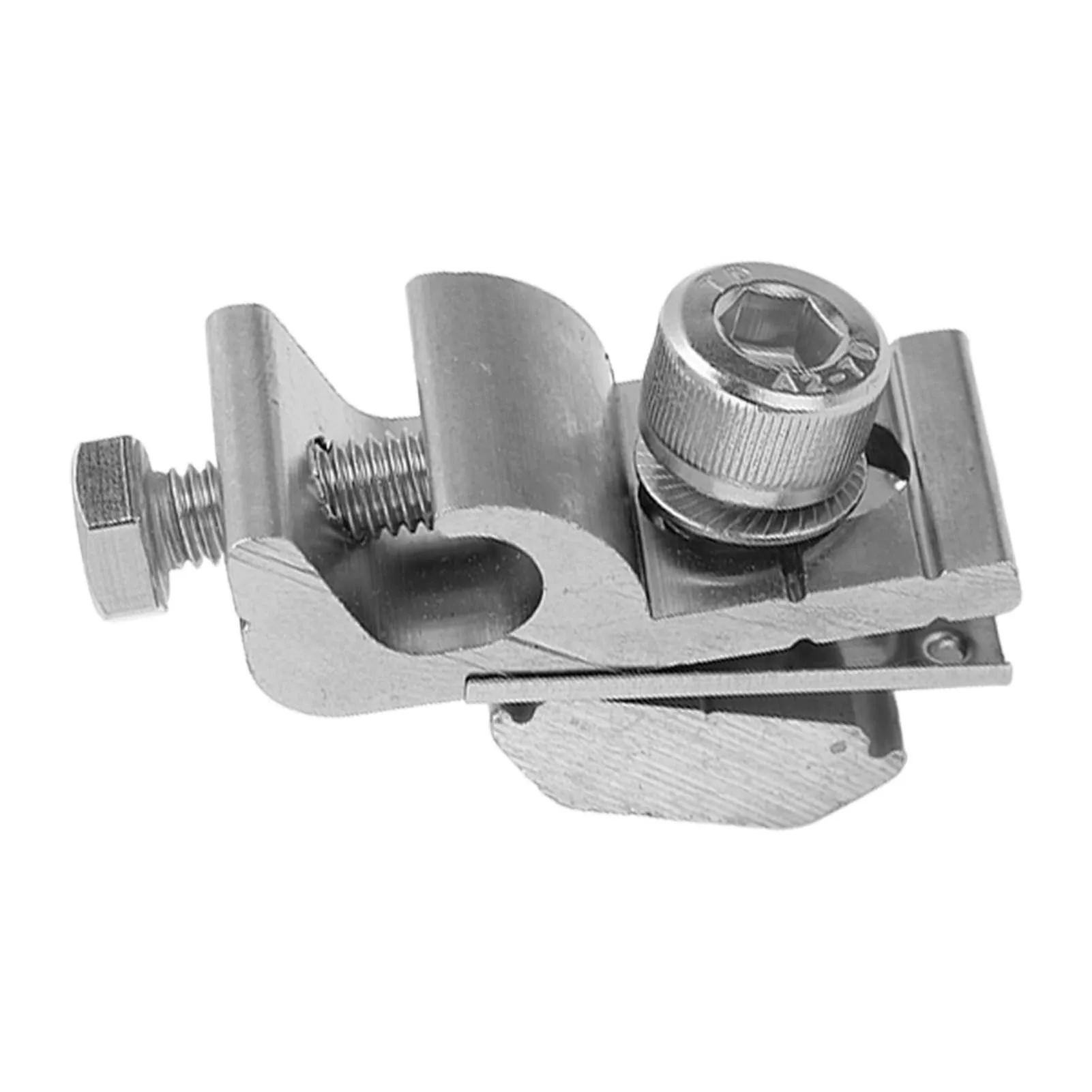 NEW 10Pcs Solar Mounting System Grounding Clip Lug Bracket Clamps Photovoltaic Support Parts