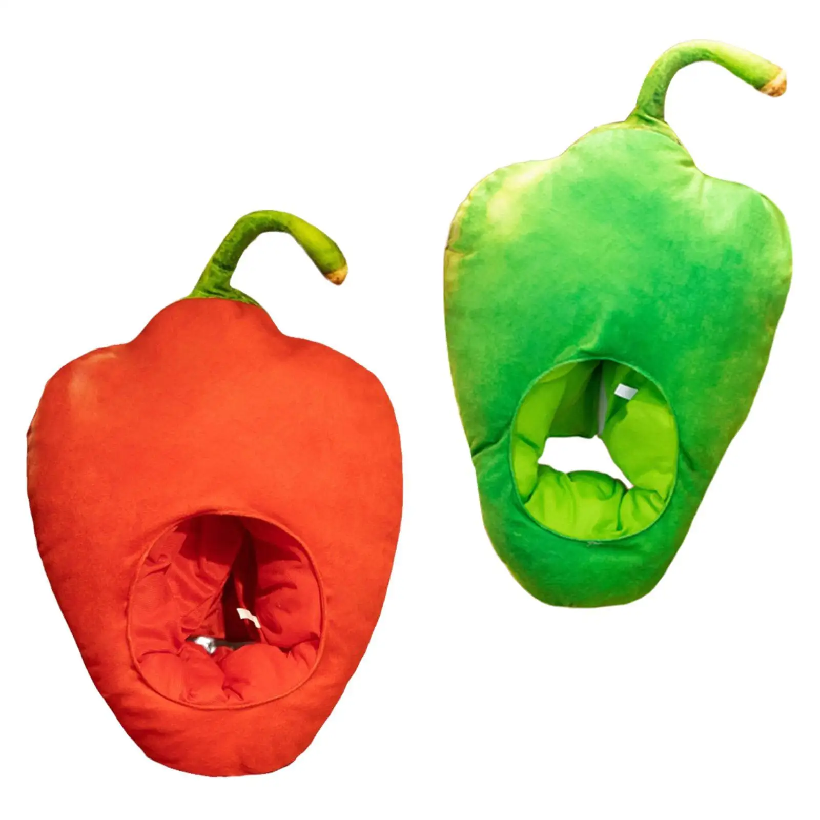 Chapeau en peluche au poivre pour adultes et enfants, joli couvre-chef pour Festival de mascarade