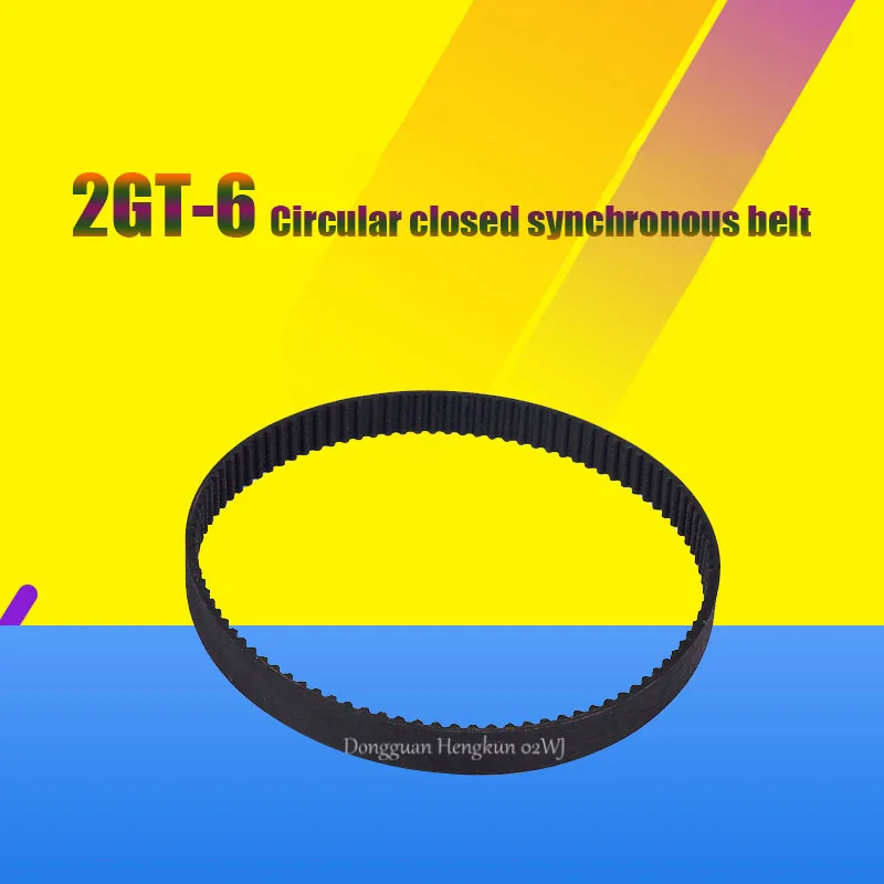 

2GT Rubber Closed Loop Timing Belt Width 6mm Length 1220-1500-2000-3000-3600mm GT2 Drive Belt Conveyor Synchronous Belts Parts