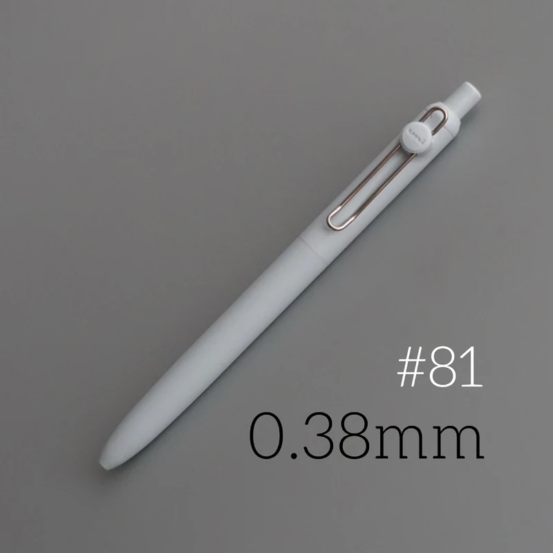 Uni-ball ZENTO Marble Limited mit fortschrittlichem Hochdichte-Tintengelstift, verschiedene Farben 0,38~0,7mm, sanftes Schreiben für den täglichen Gebrauch.