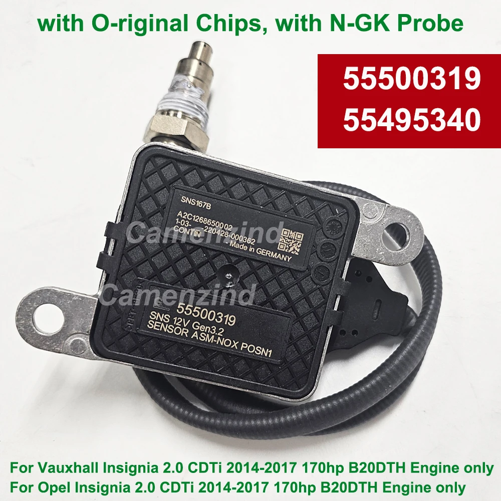 

НОВЫЙ 55500319 55495340 Передний датчик Nox для Opel Vauxhall Insignia A Caravan Country Tourer Stufenheck 2,0 CDTI B20DTH 2007-2017