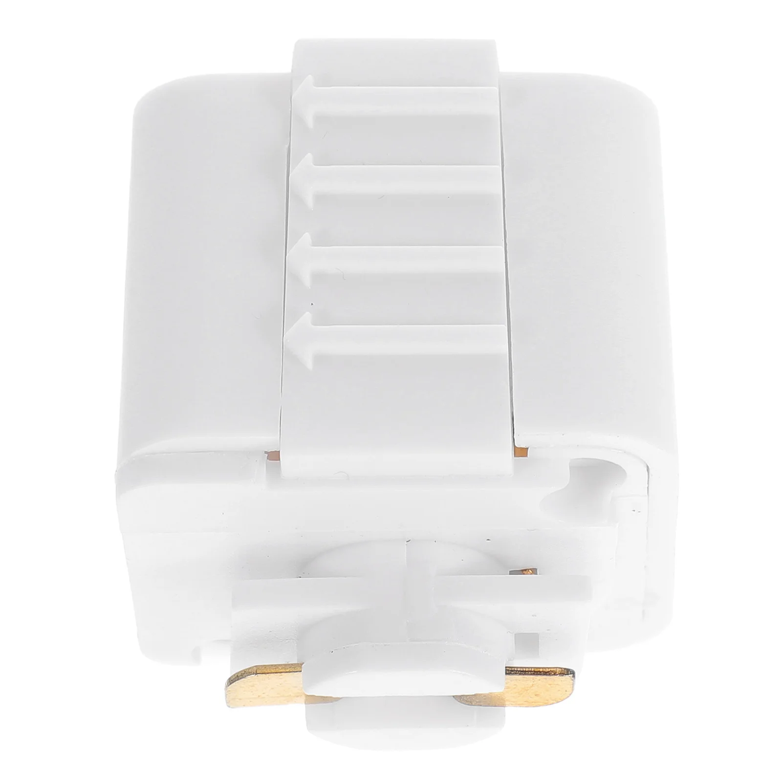 

Соединитель направляющей Белый светодиодный соединитель освещения для бесшовной электрической непрерывности, защелкивающаяся установка, совместим с