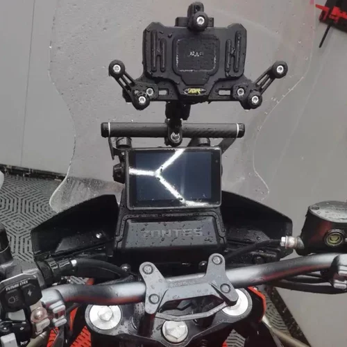 Imagen 1 del producto Soporte de navegación para motocicleta Zontes 310T 350T 310T1 310T2 ZT 310T, placa GPS de navegación, soporte para teléfono inteligente