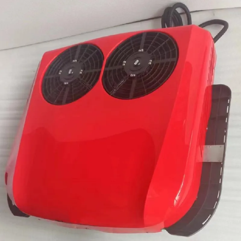 متنقل وقوف السيارات برودة 24 فولت حافلة شاحنة فان 12 فولت 12 فولت سقف أعلى مكيف الهواء ل RV #5