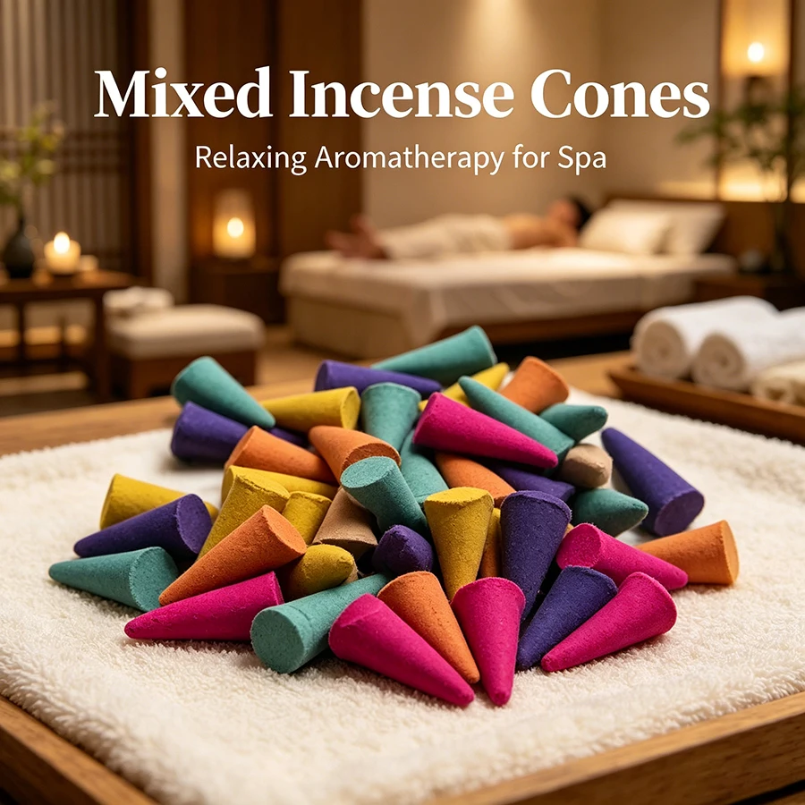 ธูปหอมแบบผสมชนิดกรวยและเม็ด กล - Home Fragrance Luxury บทวิจารณ์และราคา