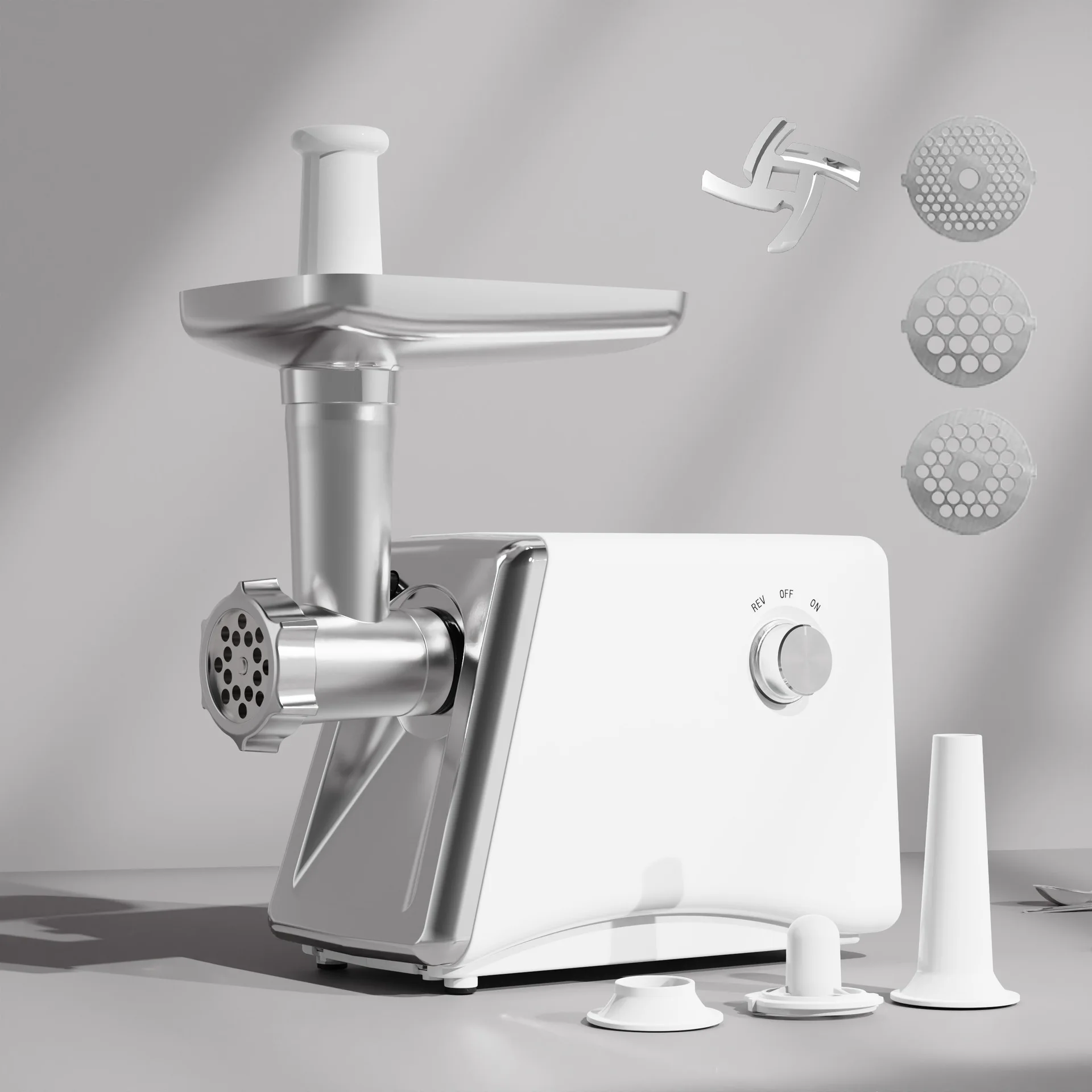 

Easy-Use Home Electric Meat Grinder Multifunction for Meat & Vegetables 150kg/h Capacity 110-240V New
