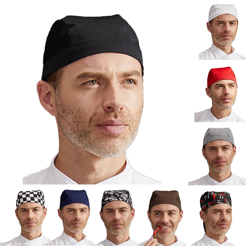 Chef black hats Catering Bakery BBQ Waiter Work Caps Food Service Pirate hats Restaurant Kitchen Cooking Hat