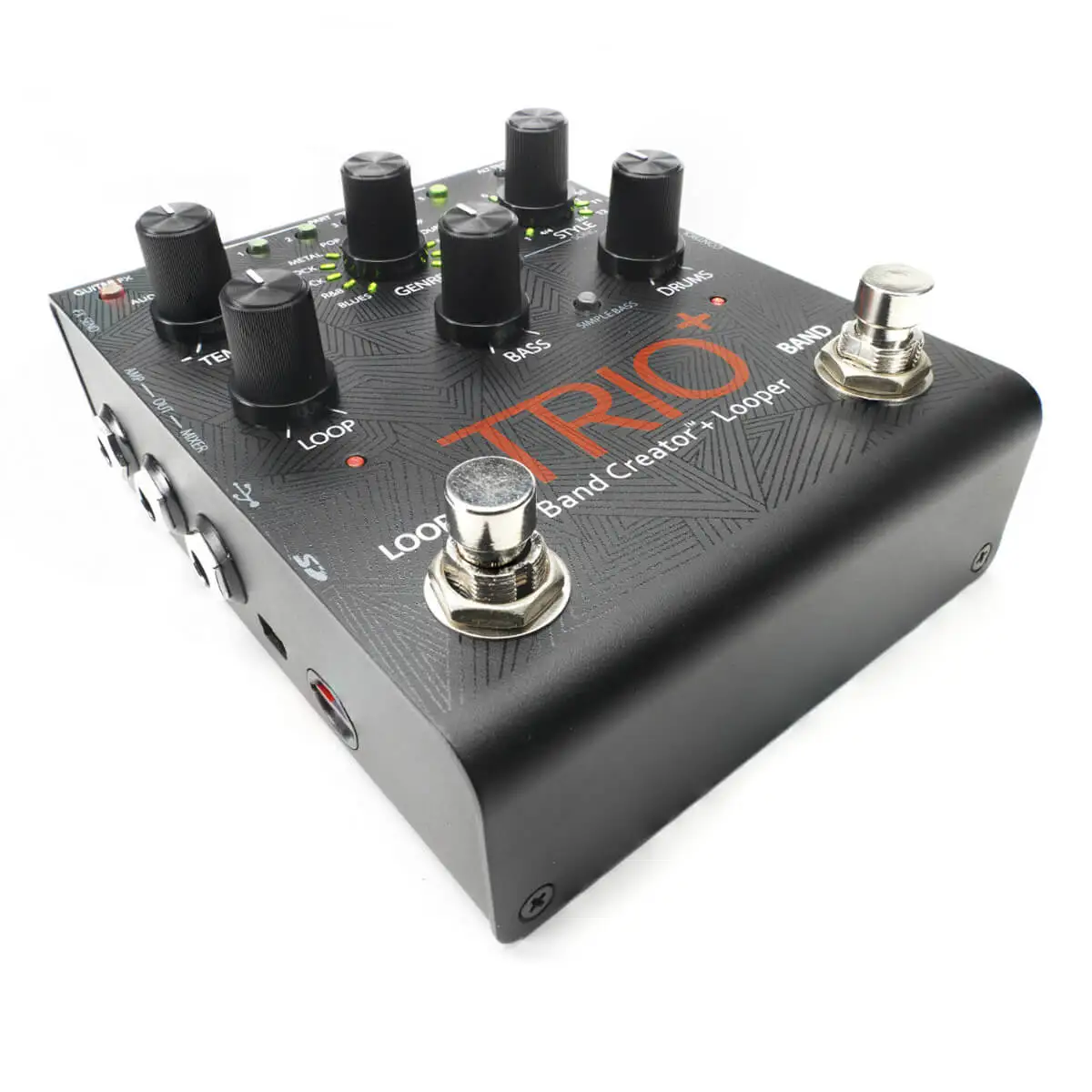 DigiTech TRIO+ simple-to-use guitar pedal for creating an intro,verse,chorus,bridge and outro