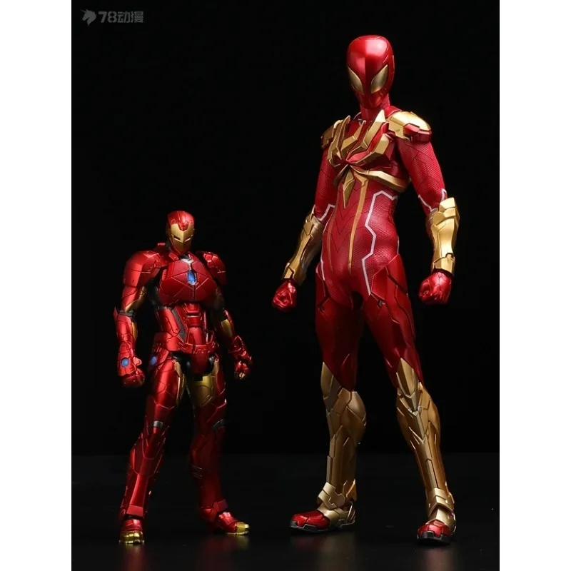SENTINEL CO.LTD Genuine RE:EDIT Series Spider Man Iron Spider Man Movable Model Exquisite Model Collectibles As A Gift