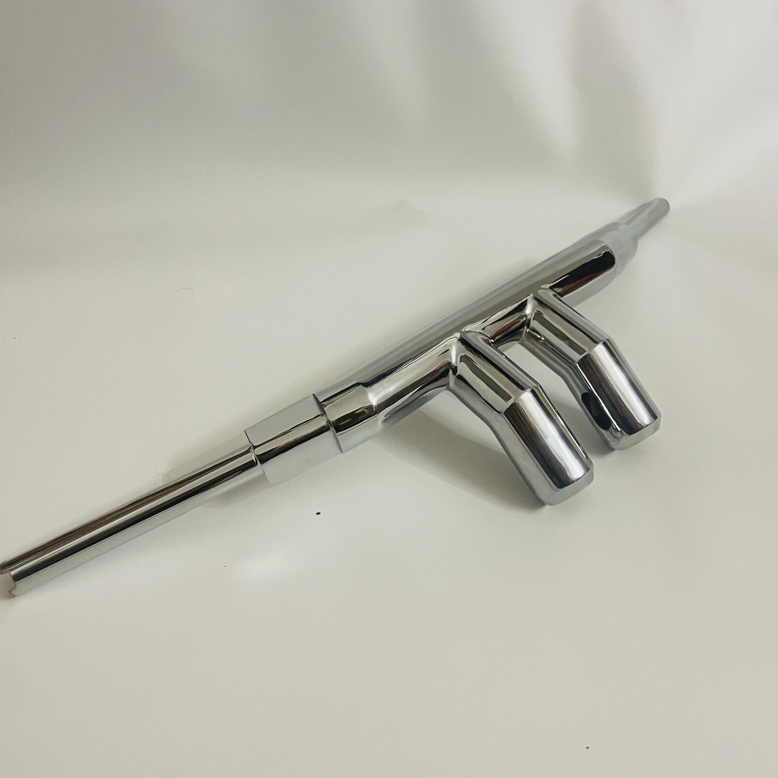 

For Harley-Davidson Softail Fat Boy Street Bob T-shaped Raised Handlebar Custom Motorcycle Parts Accessories