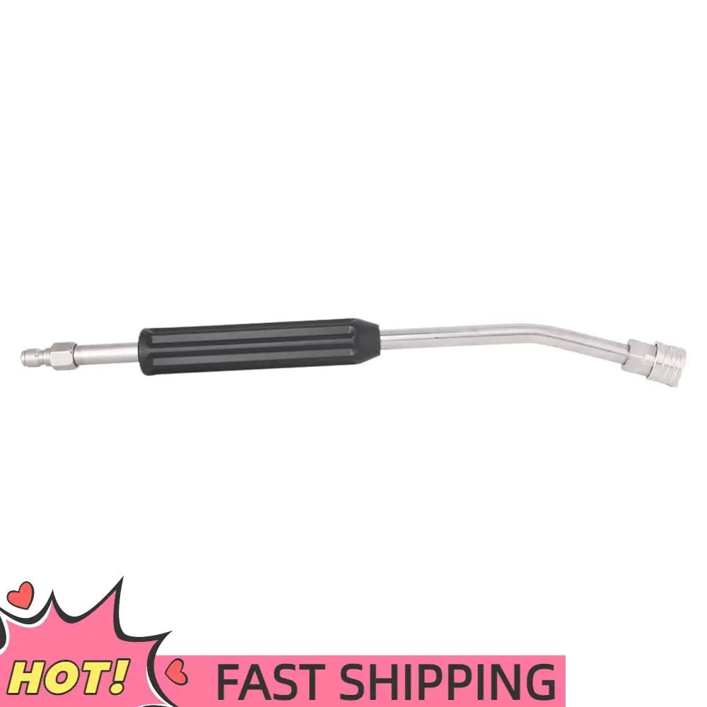 

Car Wash Gun Extension Rod 1/4 Quick Connector Car Cleaning Wand Spear High Pressure Water Gun Extension Rod for Pressure Washer
