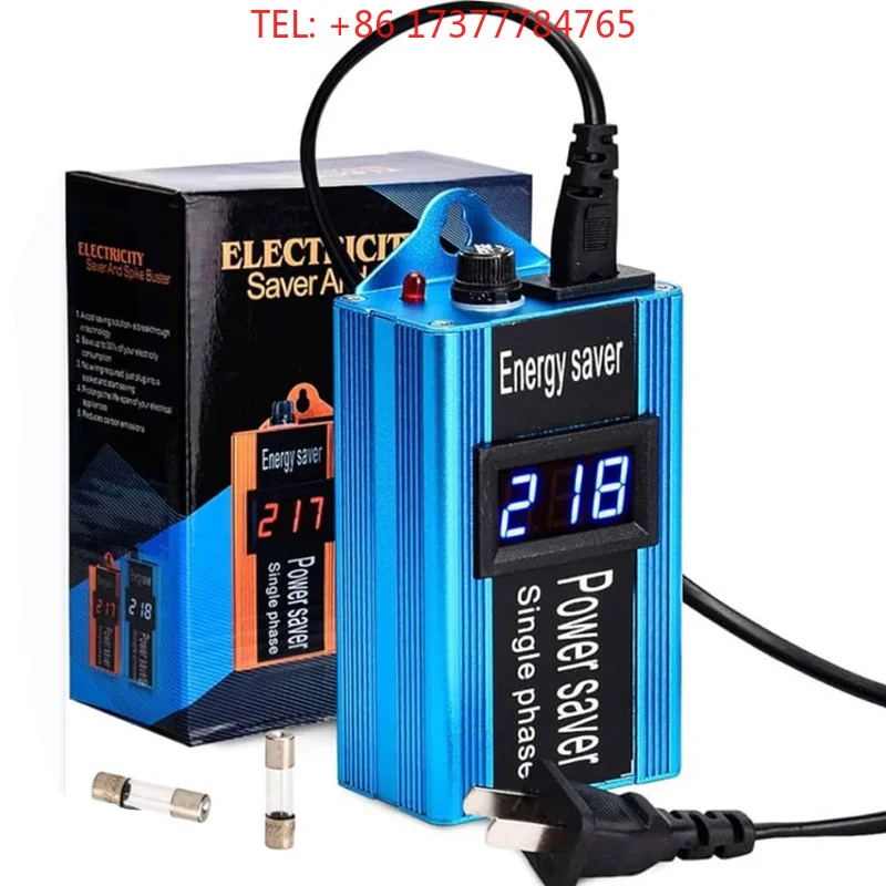 100 KW Smart Home ity Saving Box LCD Screen Factor Saver Socket Energy Saving Equipment for Use