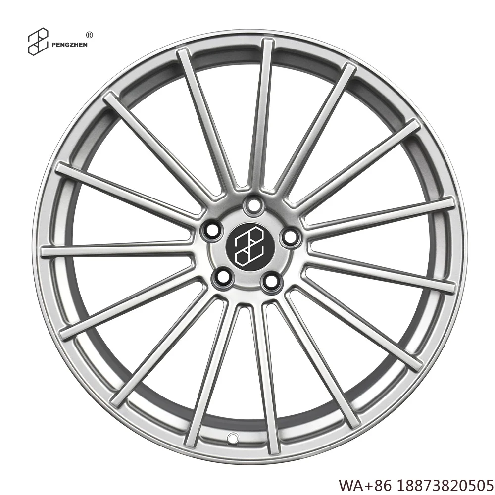 For  Powder Coating Sliver Color Multi Spoke 5x112 19 20 21 Inch Alloy Forged Wheels Rims for bmw 325 525 725