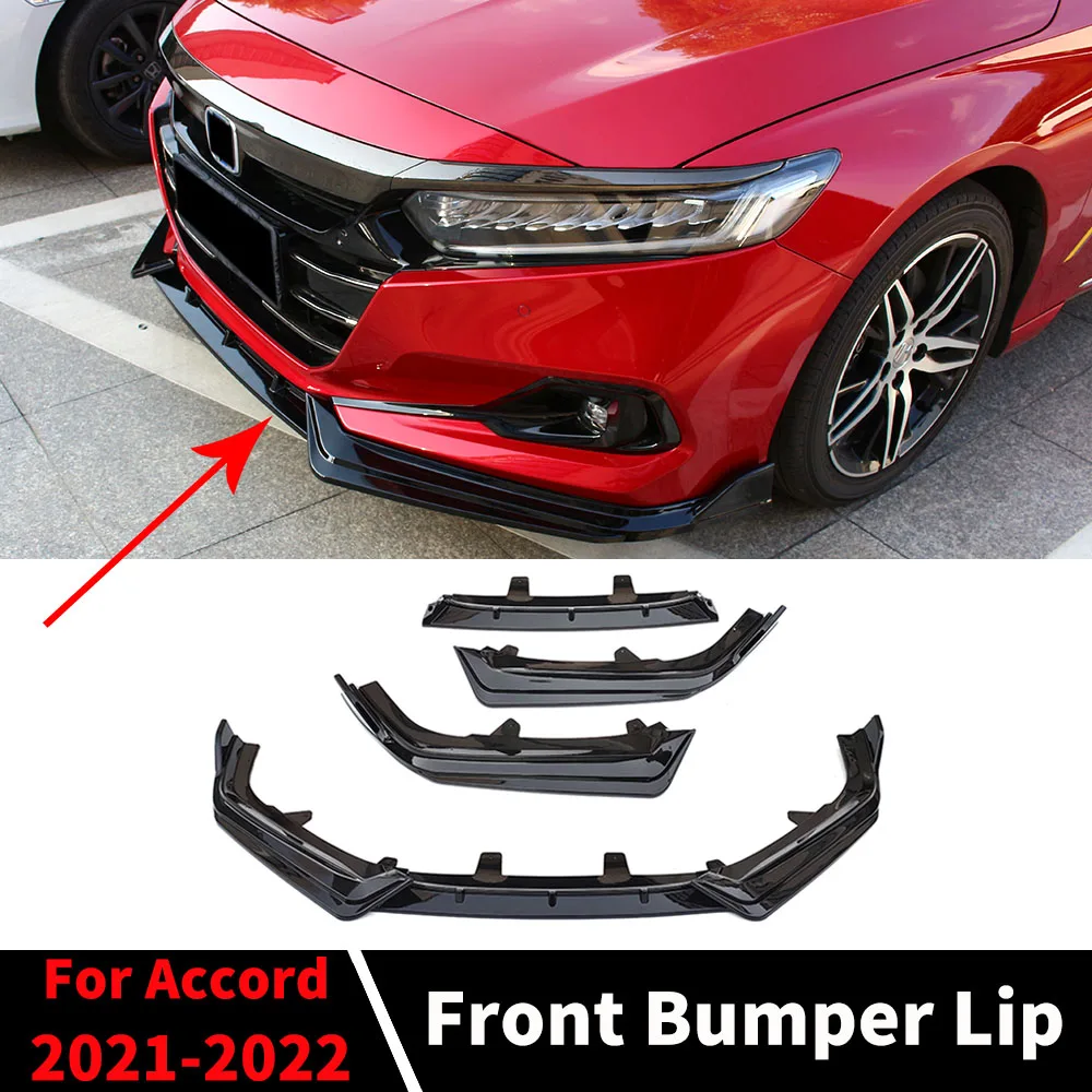 

Передний бампер, подбородок для Honda Accord 2021-2022, тюнинговый щиток, комплект кузова, спойлер, диффузор, дефлектор, Стайлинг, модификация подтяжки лица