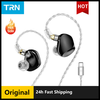 TRN VX Pro+ 8BA+1DD Hybrid In Ear Earphones IEM New Original Technology HIFI Monitor Running Headphones Earplug Headset