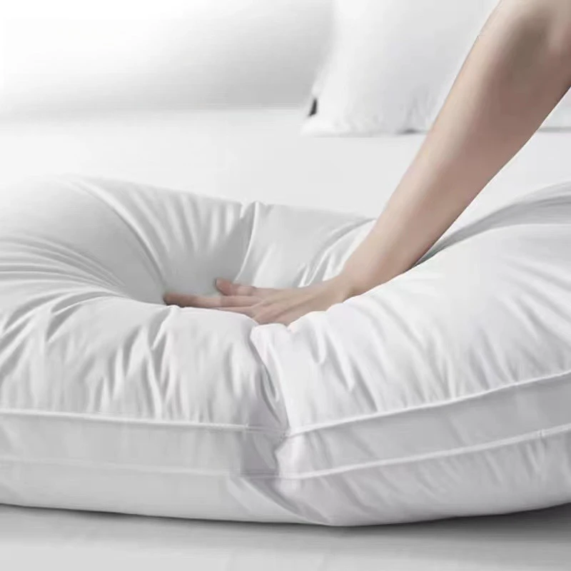 100 Cotton Pillow Hotel Quality Soft Slow Rebound Pillow for Home Adult Use