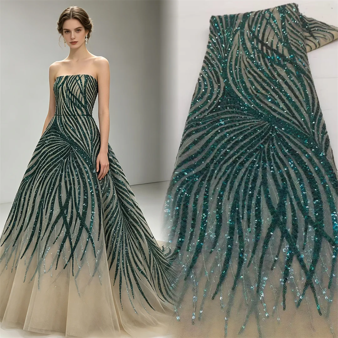 french-net-lace-fabric-2026-high-quality-african-lace-embroidered-nigerian-sequins-tulle-lace-5-yards-for-sewing-party-dresses