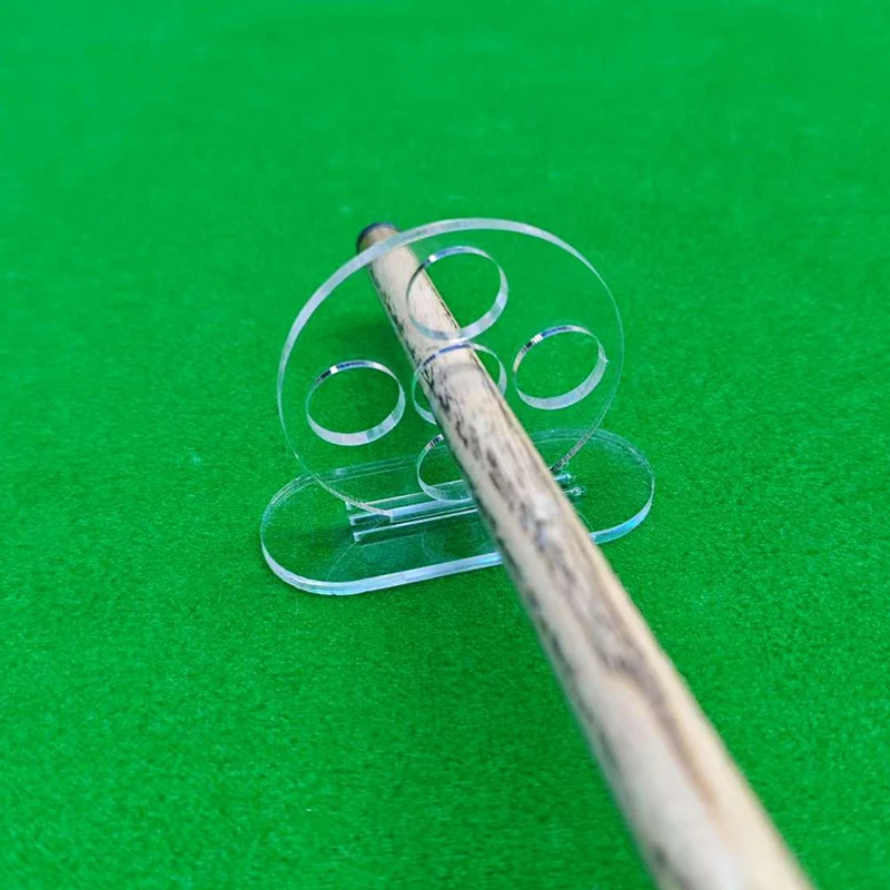 

Hot Billiard Rod Trainer Billiard Stroke Exerciser Transparent 1/5 Holes Pool Cue Stroke Training Device Billiards Accessories