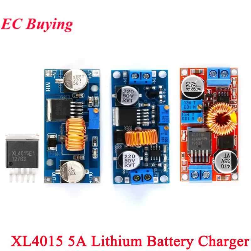 XL4015 5A DC to DC CC CV Lithium Battery Step Down Charging Board Led Power Converter Lithium Charger Buck Module XL4015E1