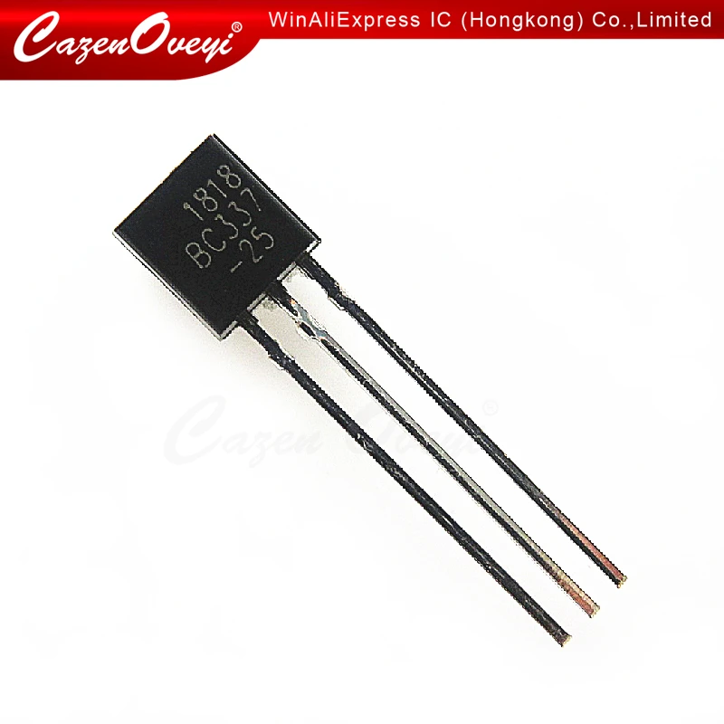 50pcs/lot BC337-25 BC337 TO-92 50Vcbo 45Vceo 800mA 625mW new original In Stock