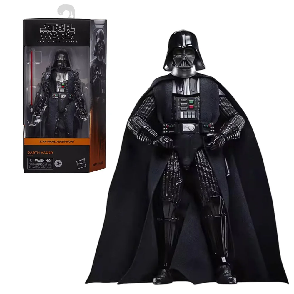 In-Stock Original Hasbro Star Wars The Black Series A New Hope Darth Vader Anime Figure Action Figure Model Collection Toys Boys