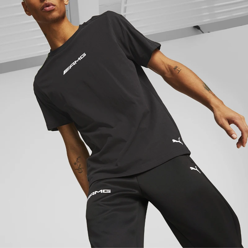 

Puma genuine new men's breathable sports casual loose and durable team short sleeved shirt 538459-01