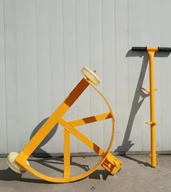 Competitive Factory Price Forklift Stuck Manual Hand Oil Drum Pallet Truck Lifter New Construction Equipment Price