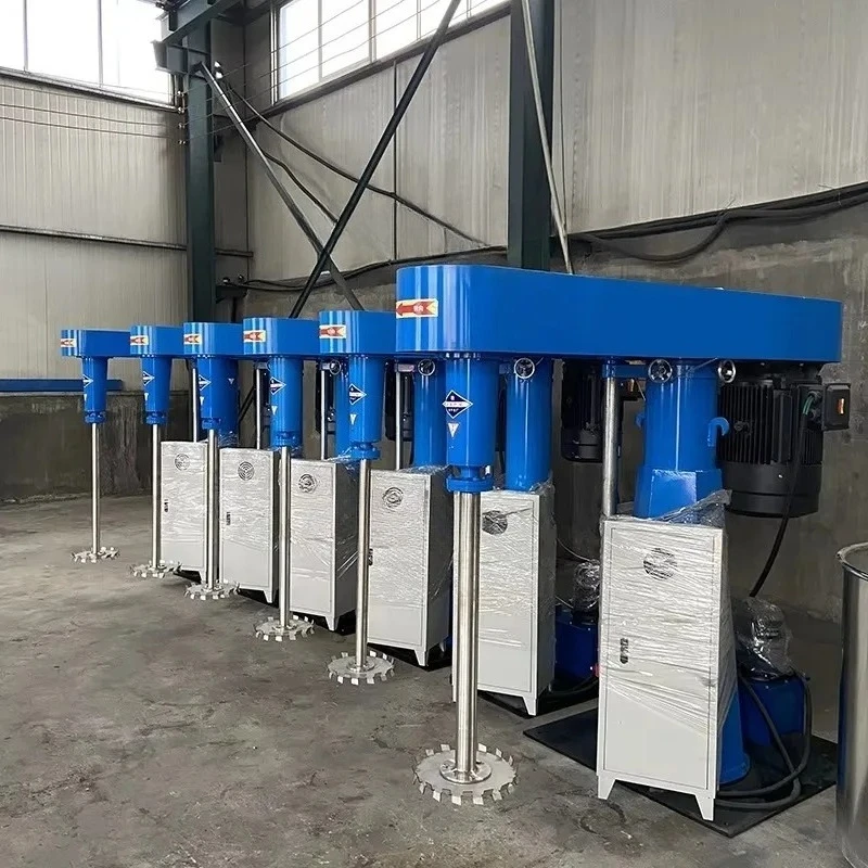7.5kw Automatic Digital Ink Wall Car Paint Mixing Machine Emulsion Disperser with Steel Motor 220v for Chemical Industry