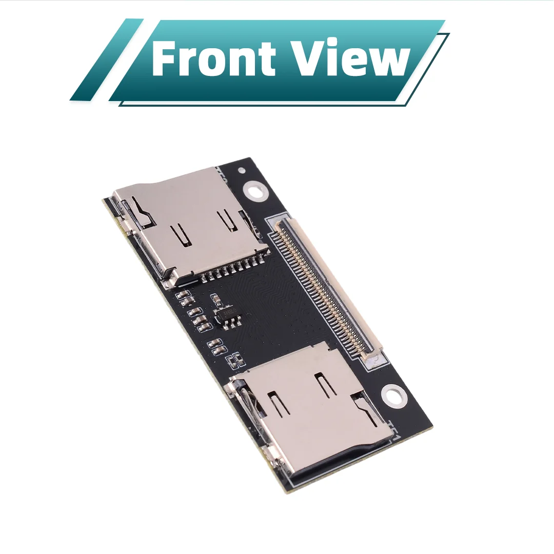 Dual TF to CE ZIF SSD Adapter for iPod