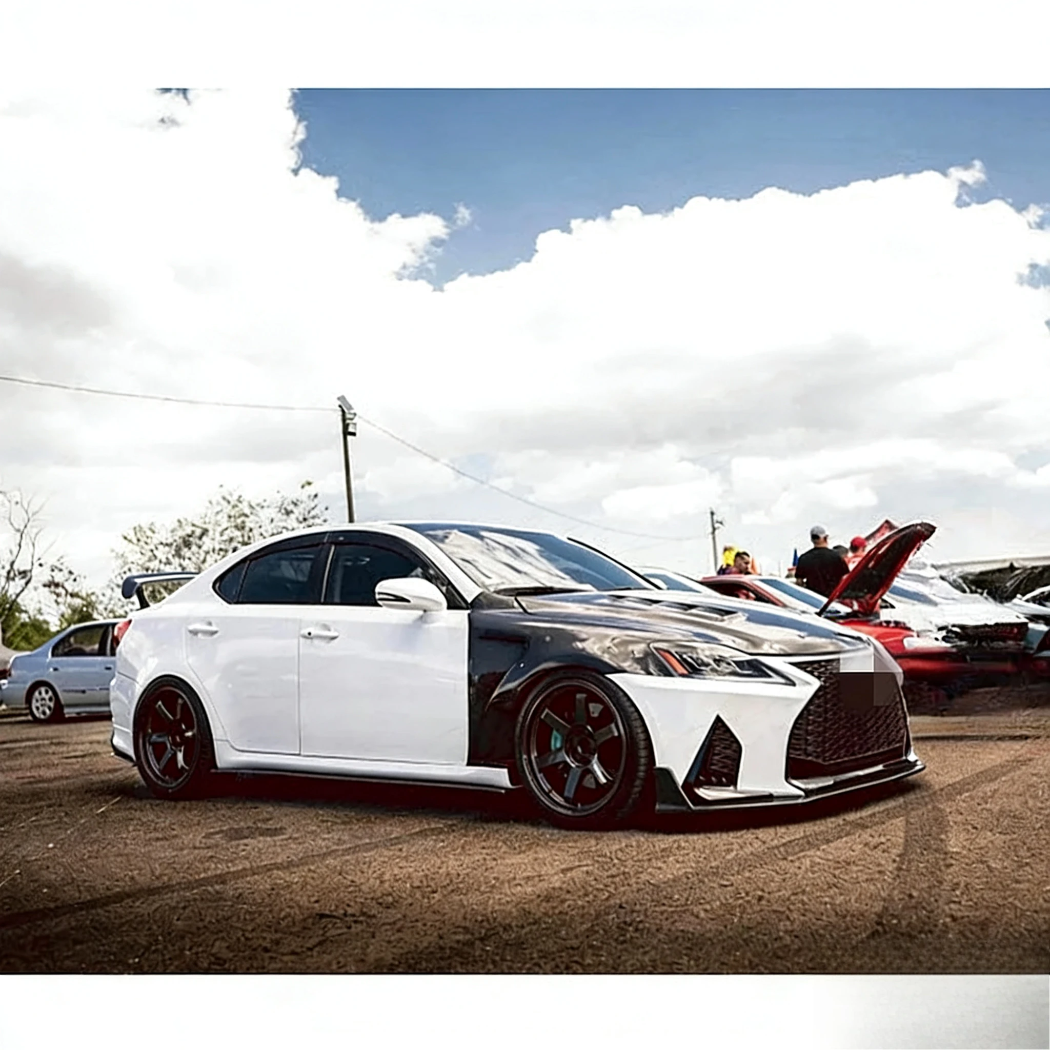 

Durable FORLexus IS 2006-2013 Fender Spoiler Carbon Fiber Body Kit