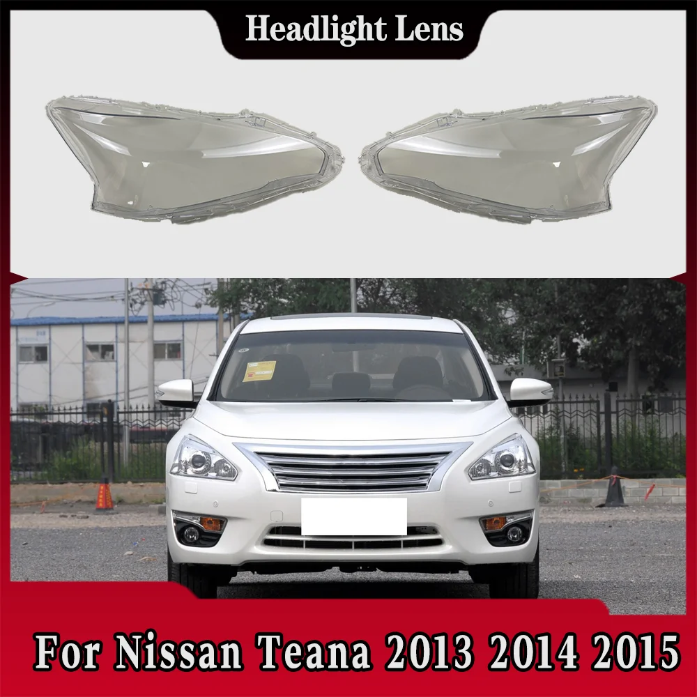 

Transparent Headlamp Cover Headlight Mask Lampshade Lamp Shell Plexiglass Replace Original Lens For Nissan Teana 2013 2014 2015